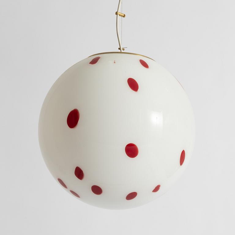 Ceiling lamp, Murano, Italy.