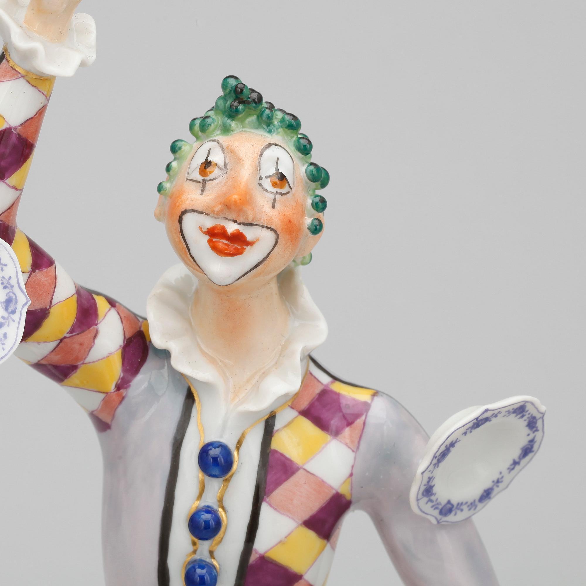 FIGURIN, porslin, Meissen, 1900-tal.