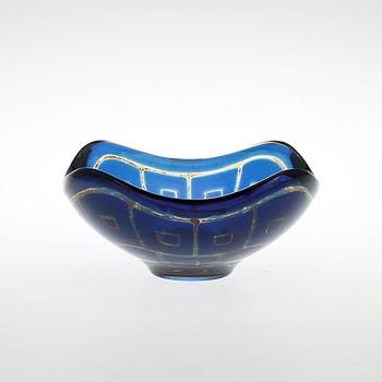 SKÅL, glas, "Ravenna", Sven Palmqvist, Orrefors, 1900-talets tredje kvartal.