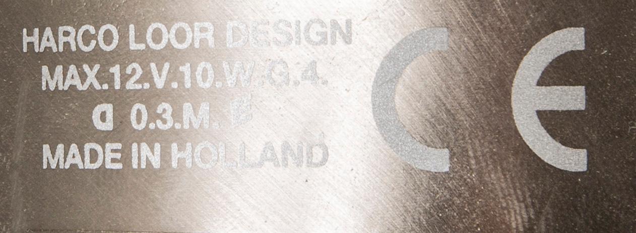 Harco Loor, ceiling lamp, "Breeze", late 20th century, Holland.