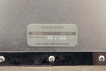 MATS THESELIUS, fåtölj, "Birdland", Källemo AB, Värnamo ca 2009.