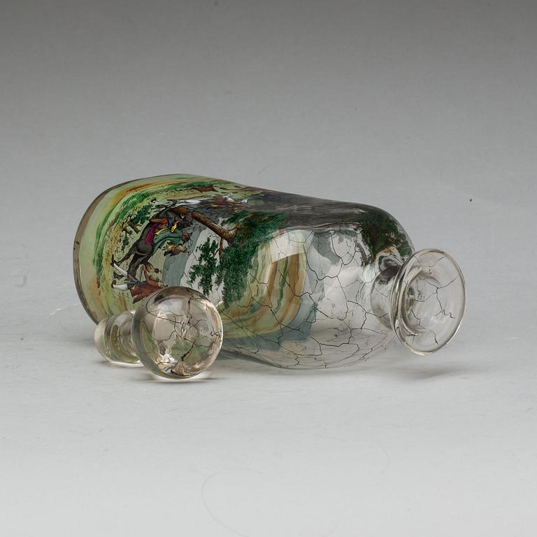 KARAFF MED PROPP, glas, Tyskland.