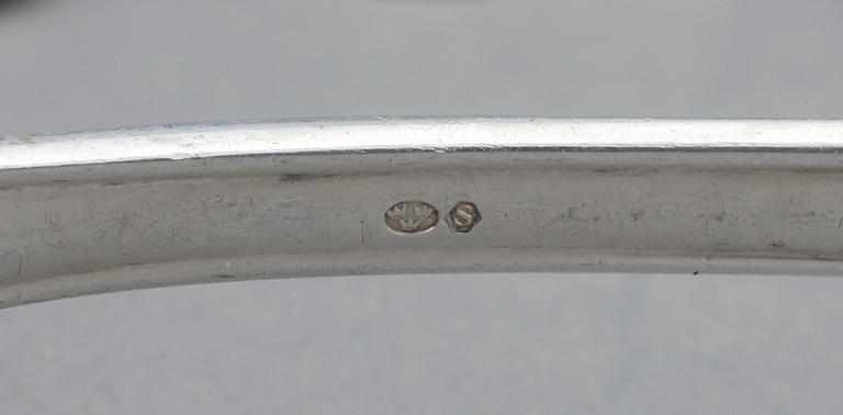 BESTICKSERVIS, 150 delar, silver, svenska importstämplar, 1900-tal. Tot ca 7098 gram.