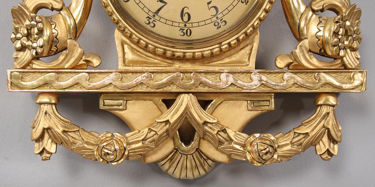 VÄGGUR, gustaviansk stil, 1900-tal.