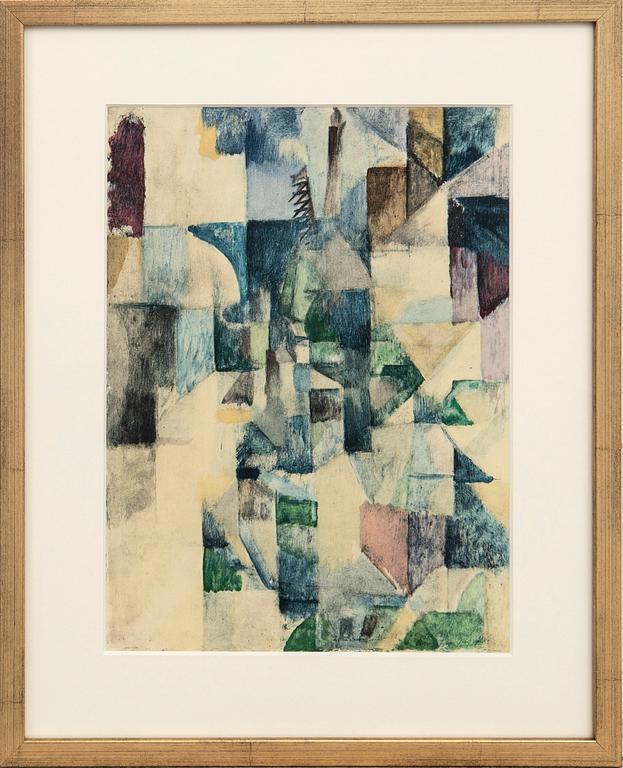 Robert Delaunay, "La fenêtre No 2".