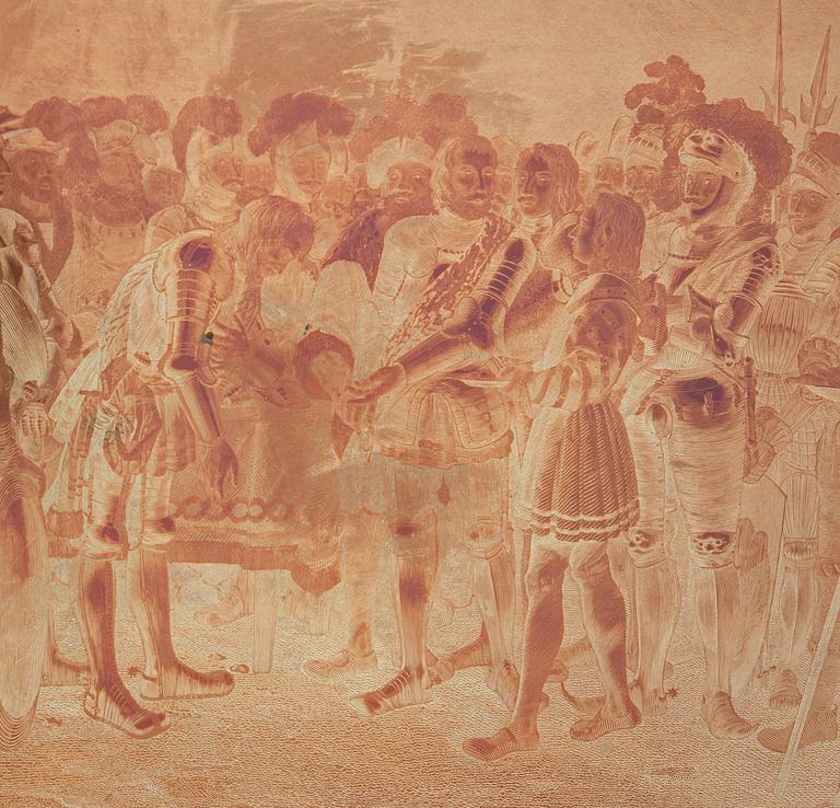 Abraham Wolfgang Kuffner,  a copper plate 1792.