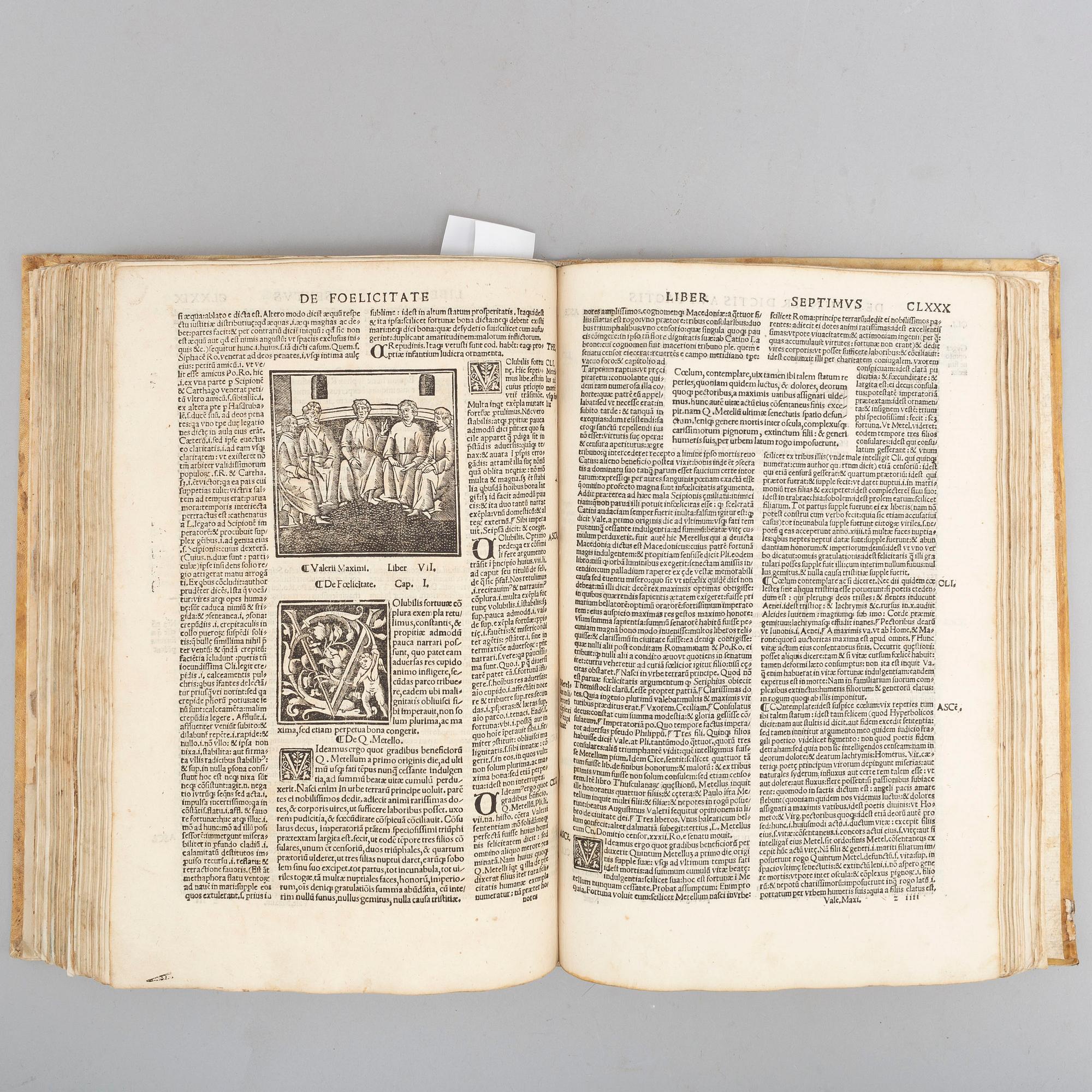 BOOK, With attractive woodcuts, 1531.