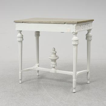 An end of the 18th Century Gustavian console table.