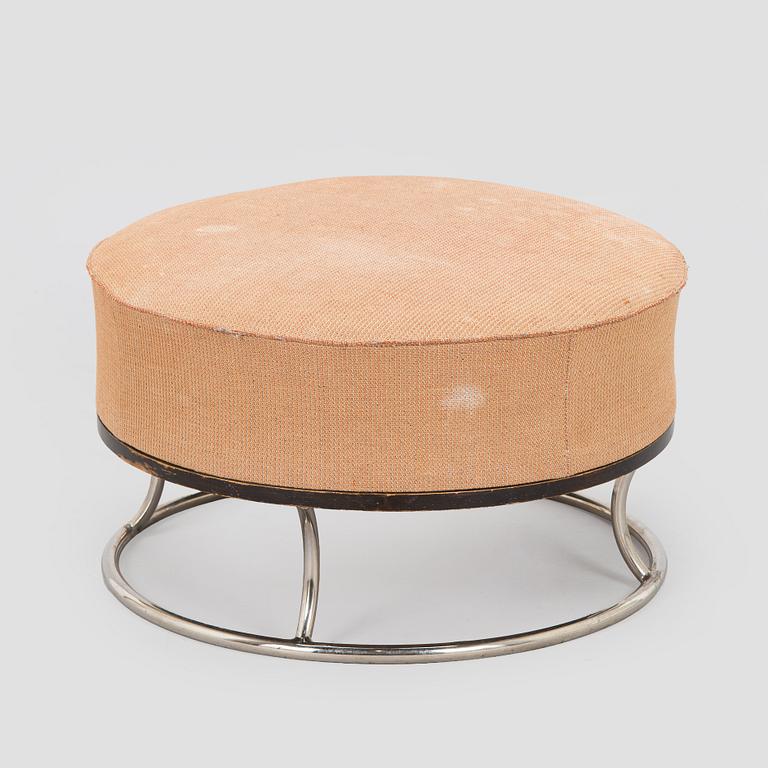 Pauli Blomstedt, a 1930s footstool / pouf, for Merivaara.