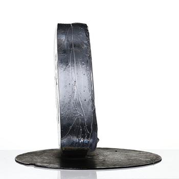 Edvin Öhrström, "Strömvirvlar" (Whirlpools), a cast glass sculpture, Lindshammar Glassworks.