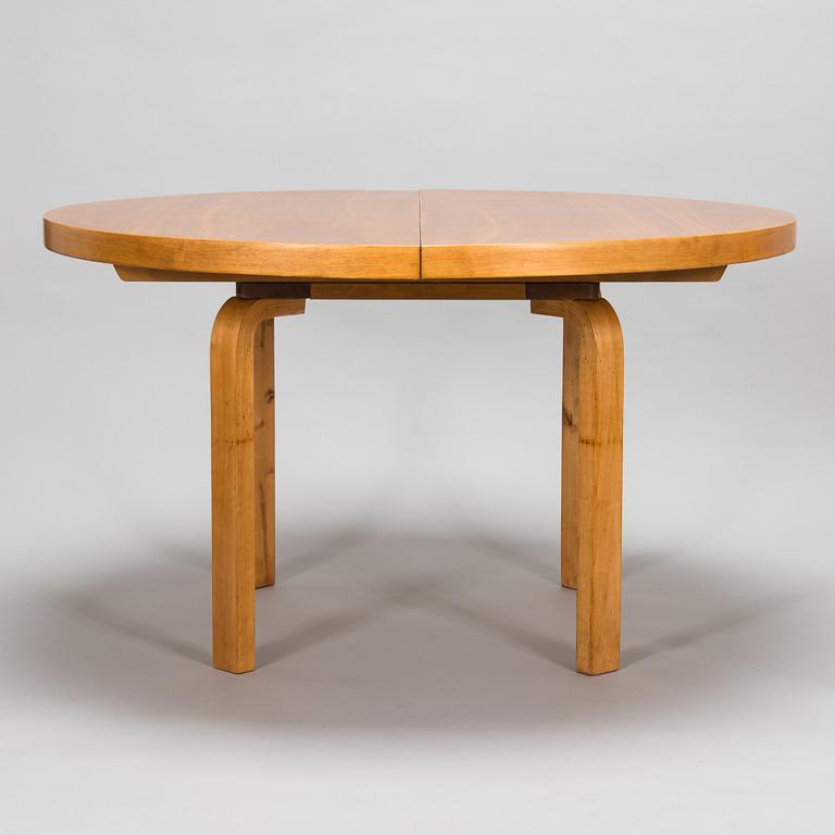Alvar Aalto, matbord, modell A 91, O.Y. för Huonekalu- ja Rakennustyötehdas A.B, 1900-talets mitt.