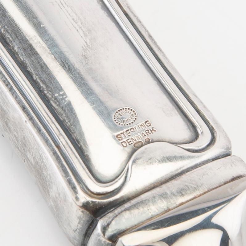 Harald Nielsen, bestick 73 dlr silver "Old Danish" Georg Jensen.