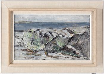 GUSTAF ADOLF FAHLE, olja på duk, signerad.