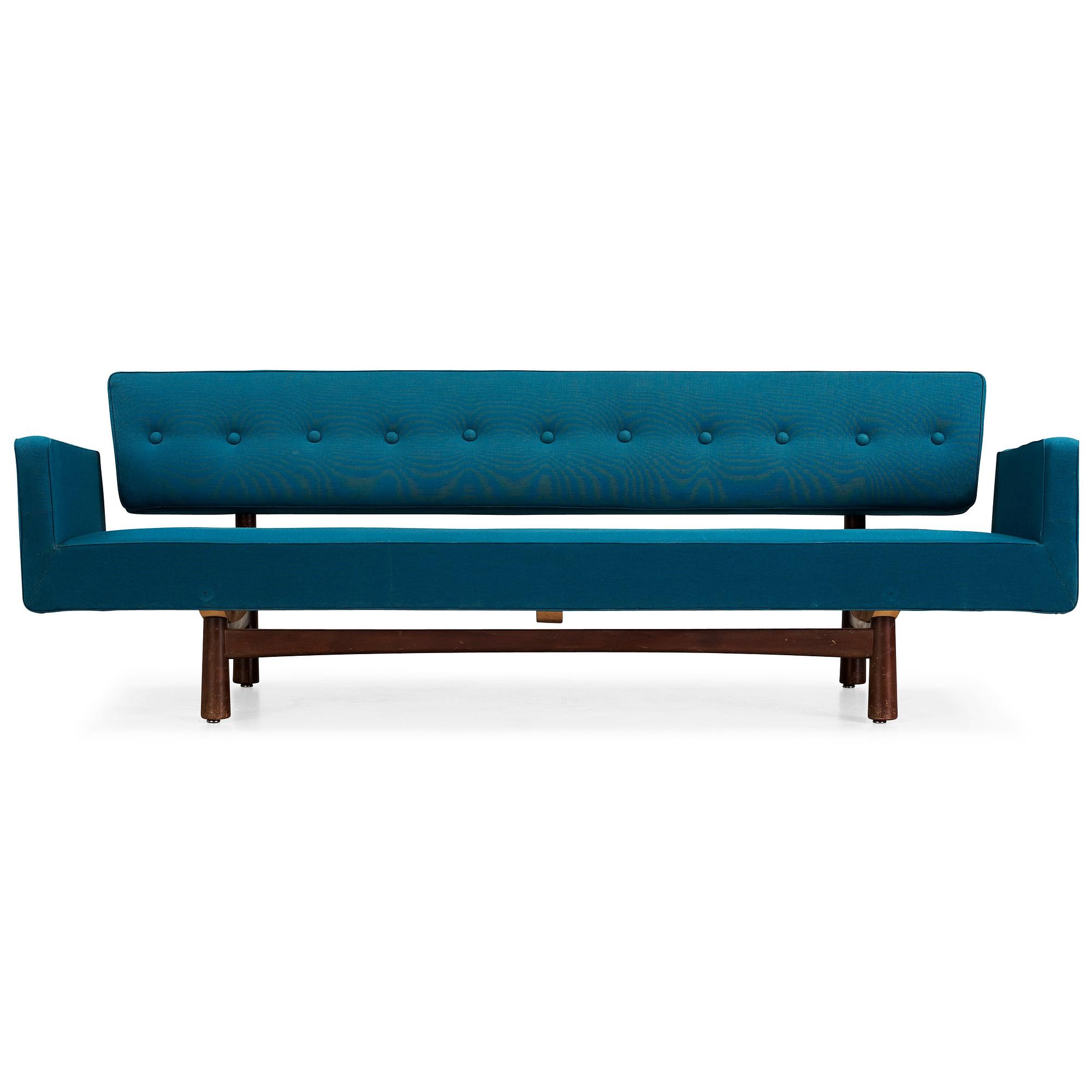 Edward Wormley, soffa, "New York", version av modell 5316, Ljungs industrier/DUX, Sverige, ca 1959.