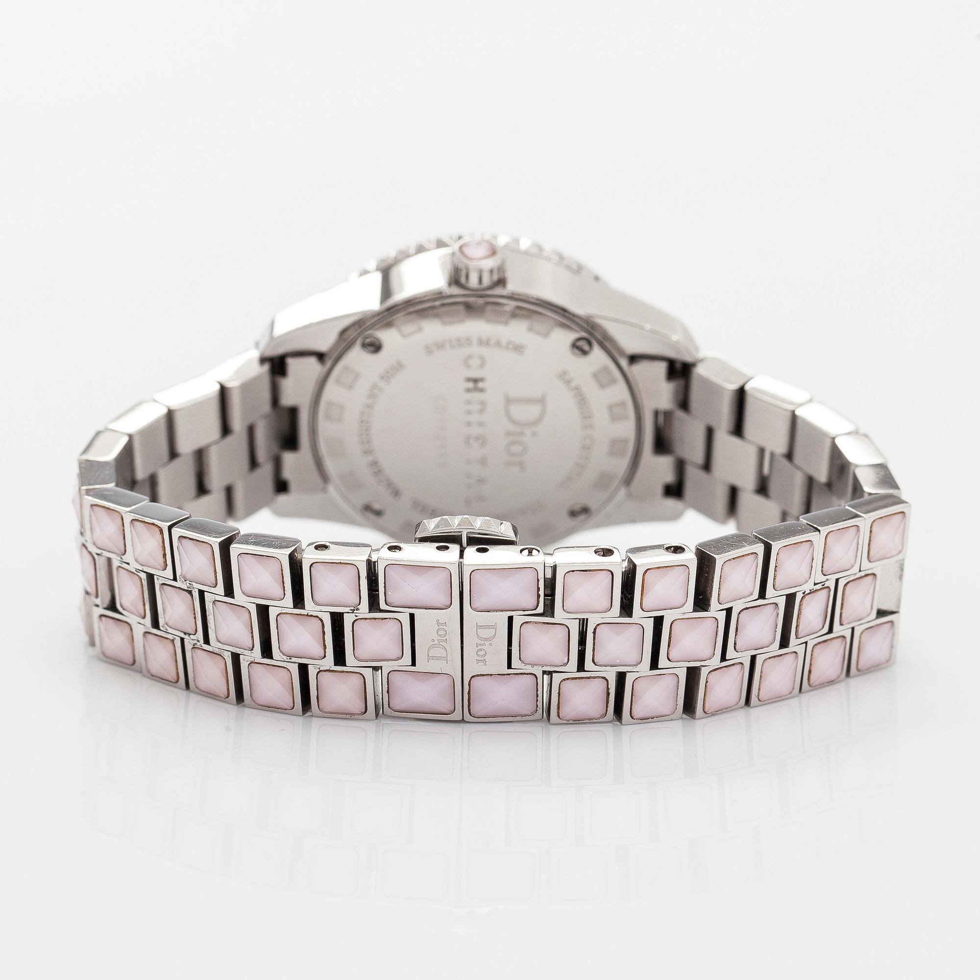 Christian Dior, Christal, wristwatch, 28.5 mm.