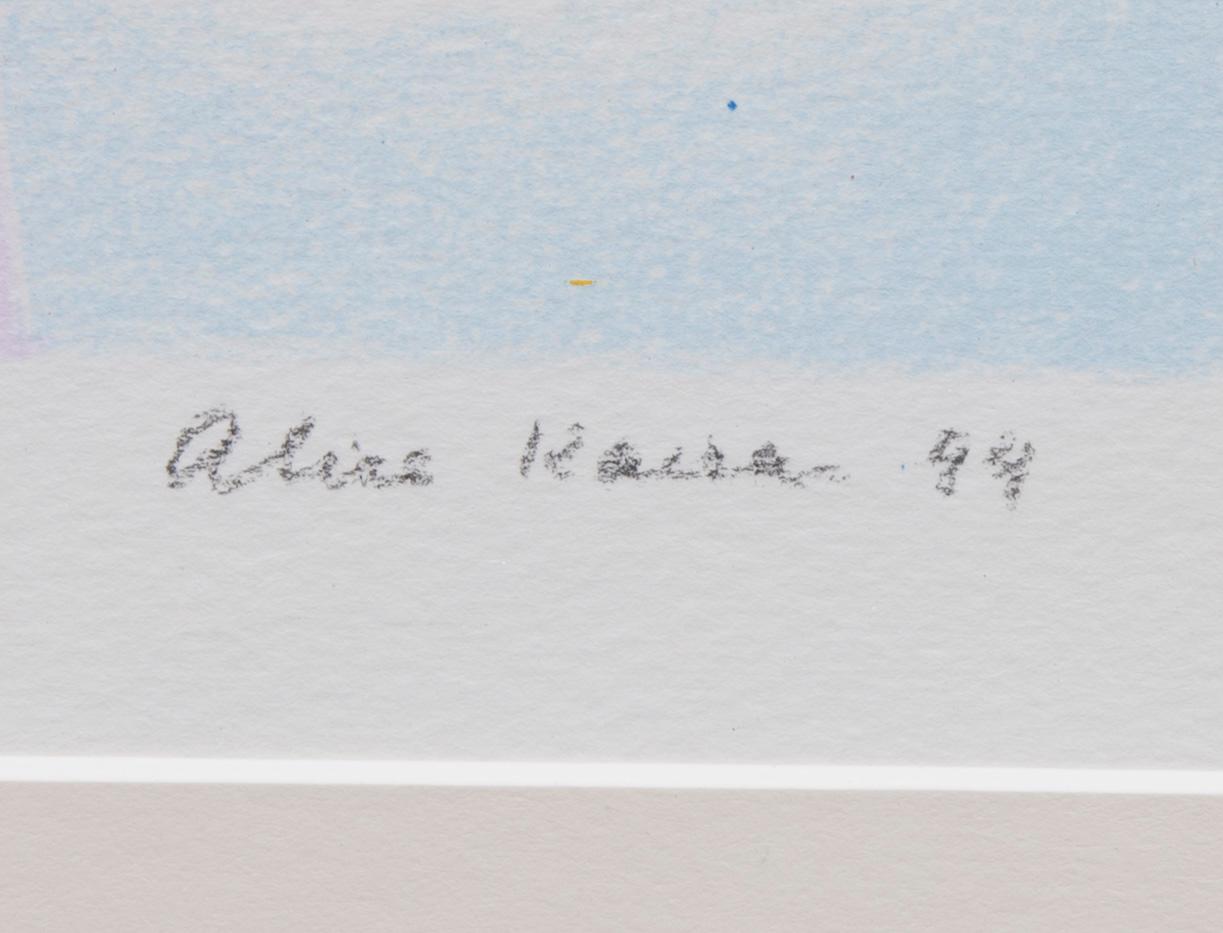 ALICE KAIRA, litografi, signerad, daterad 94 och numrerad 116/140.