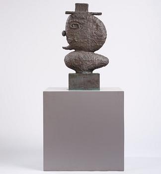 Donald Baechler, ”Man with Hat”.