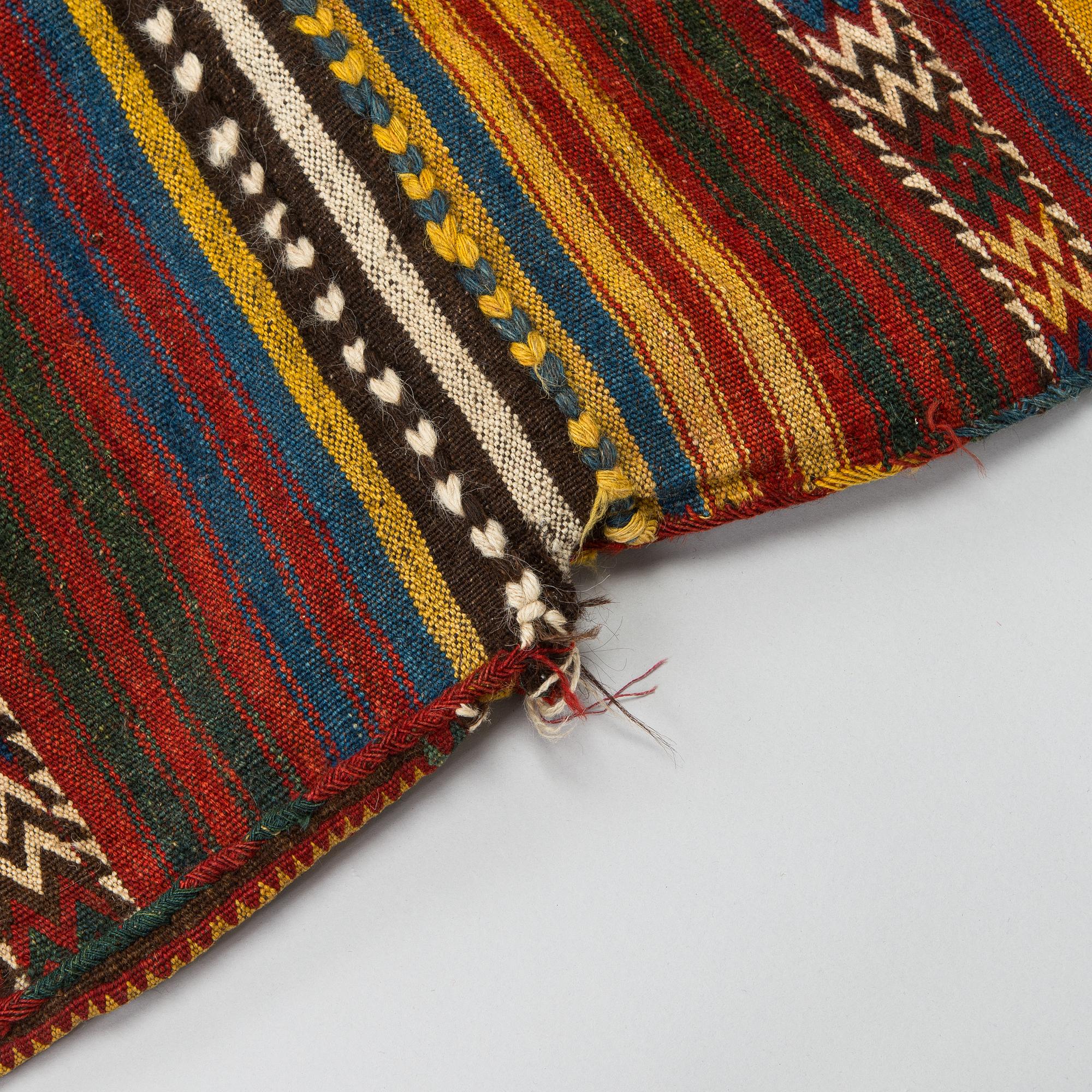 A pair of west persian saddel bags. Circa  150 x 80 cm.