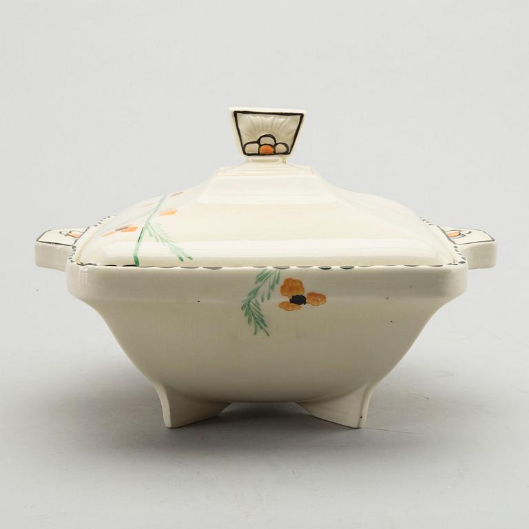 A 45+ 8 pcs Burleigh art deco dinner service.