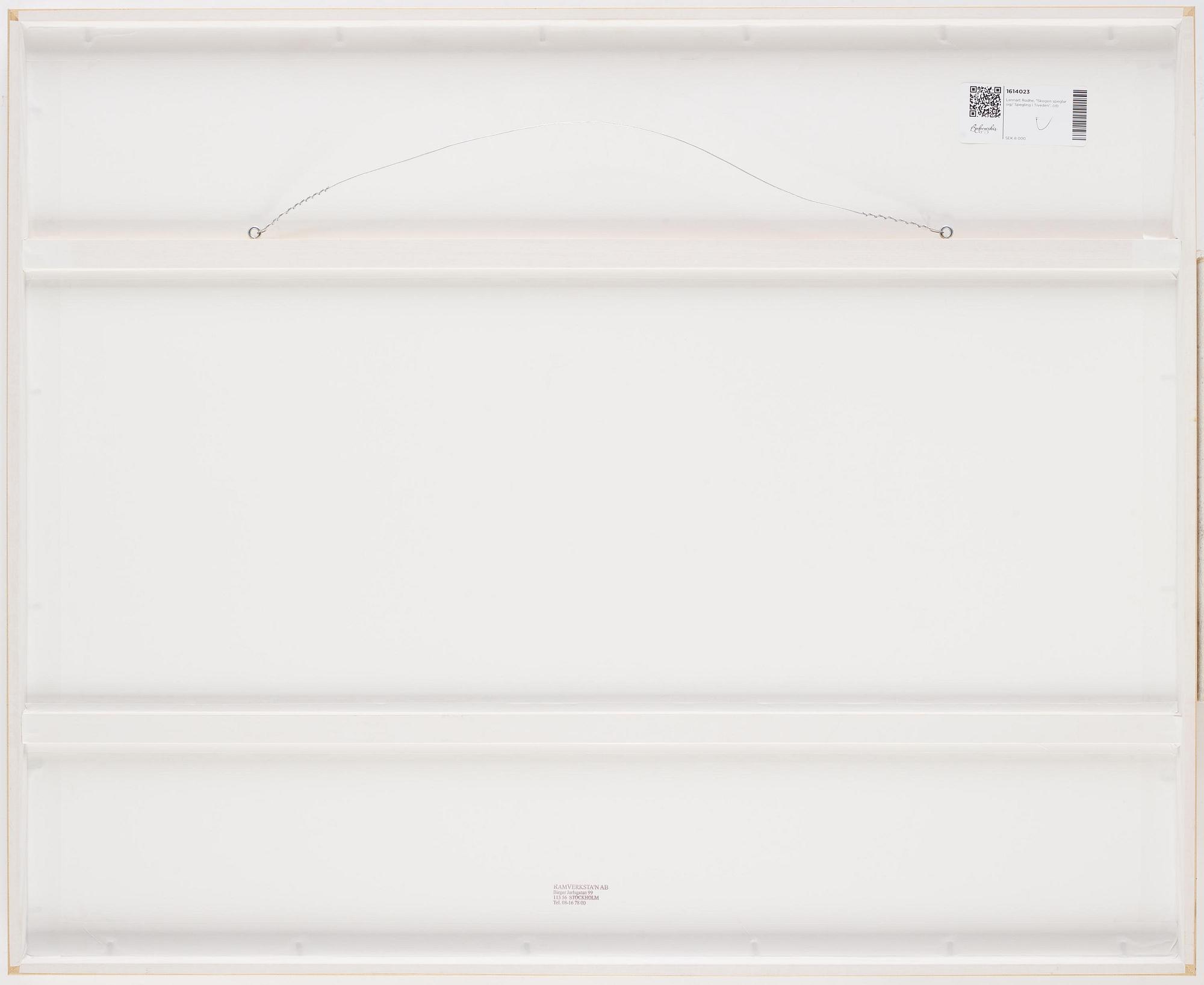 Lennart Rodhe, "Skogen speglar sig/ Spegling i Tiveden".