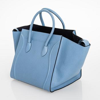 Céline, a 'Medium Phantom' Grained Leather Bag.