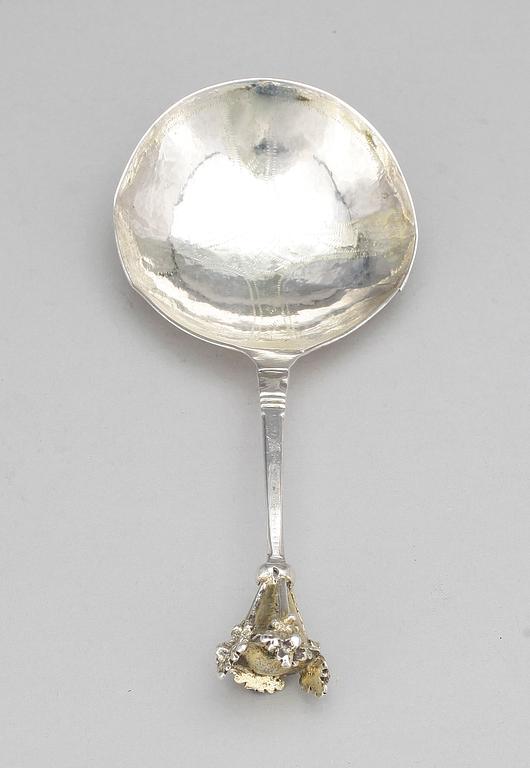 SUPSKED, silver, Skandinavien, 1700-tal. Vikt 35 g.