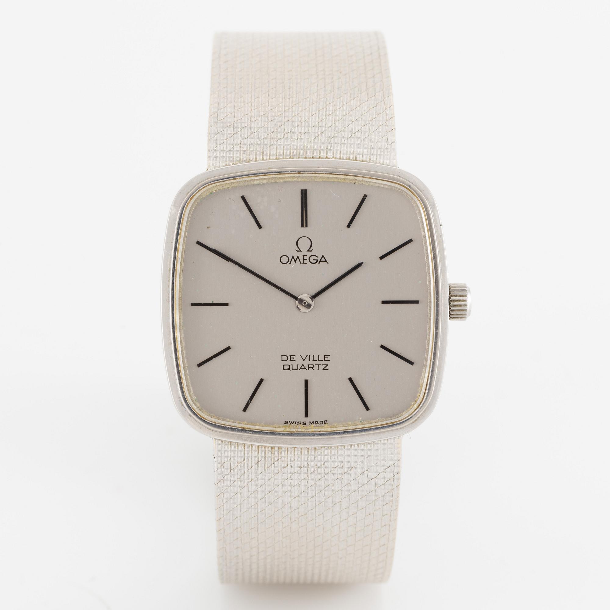 Omega, De Ville, wristwatch, 30 x 30 mm.