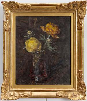 Viggo Johansen, Flower still life.