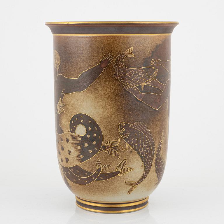 Gunnar Nylund & Oskar Dahl, vas, "Flambé", Alp Lidköping.