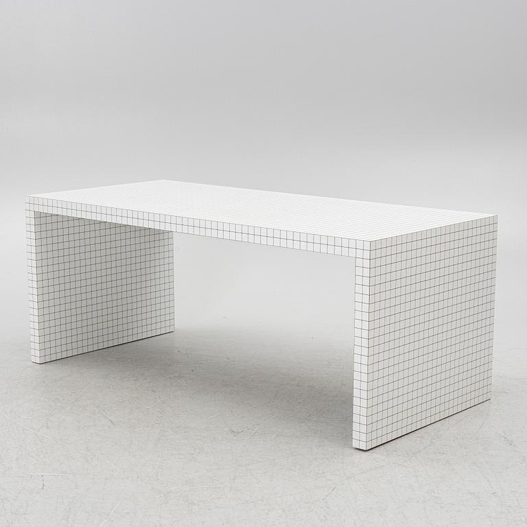 Superstudio, matbord, "Quaderna", Zanotta, Italien.