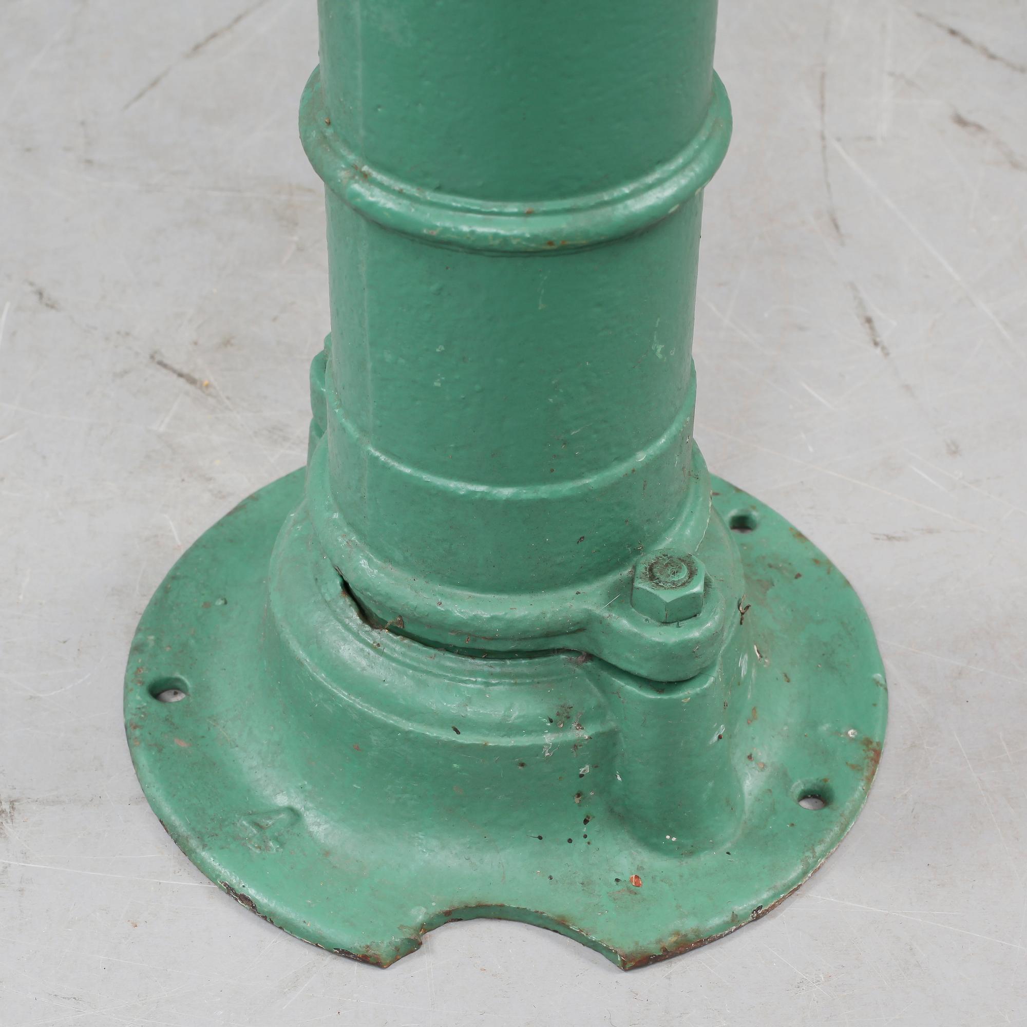 PUMP, gjutjärn, 1900-talets första hälft.