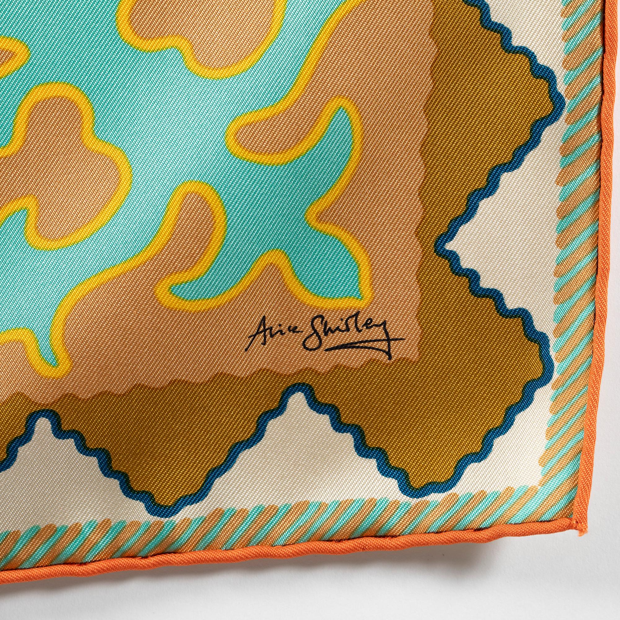 Hermès, scarf, "Appaloosa des Steppes".