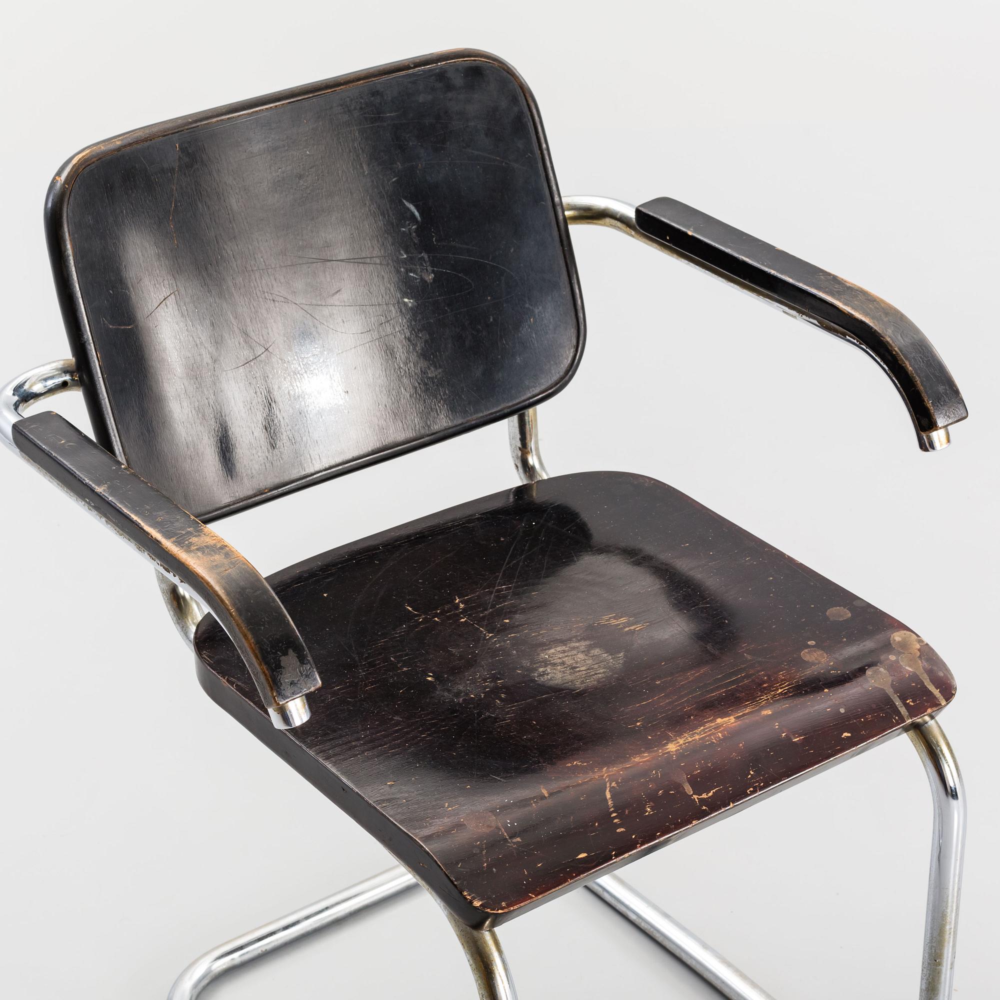 KARMSTOL, Bauhaus-typ, 1900-talets första hälft.