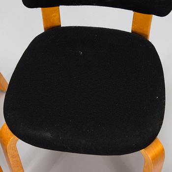 Alvar Aalto, stolar, 4 st, modell 62 för Aalto Design, Hedemora 1946-1956.