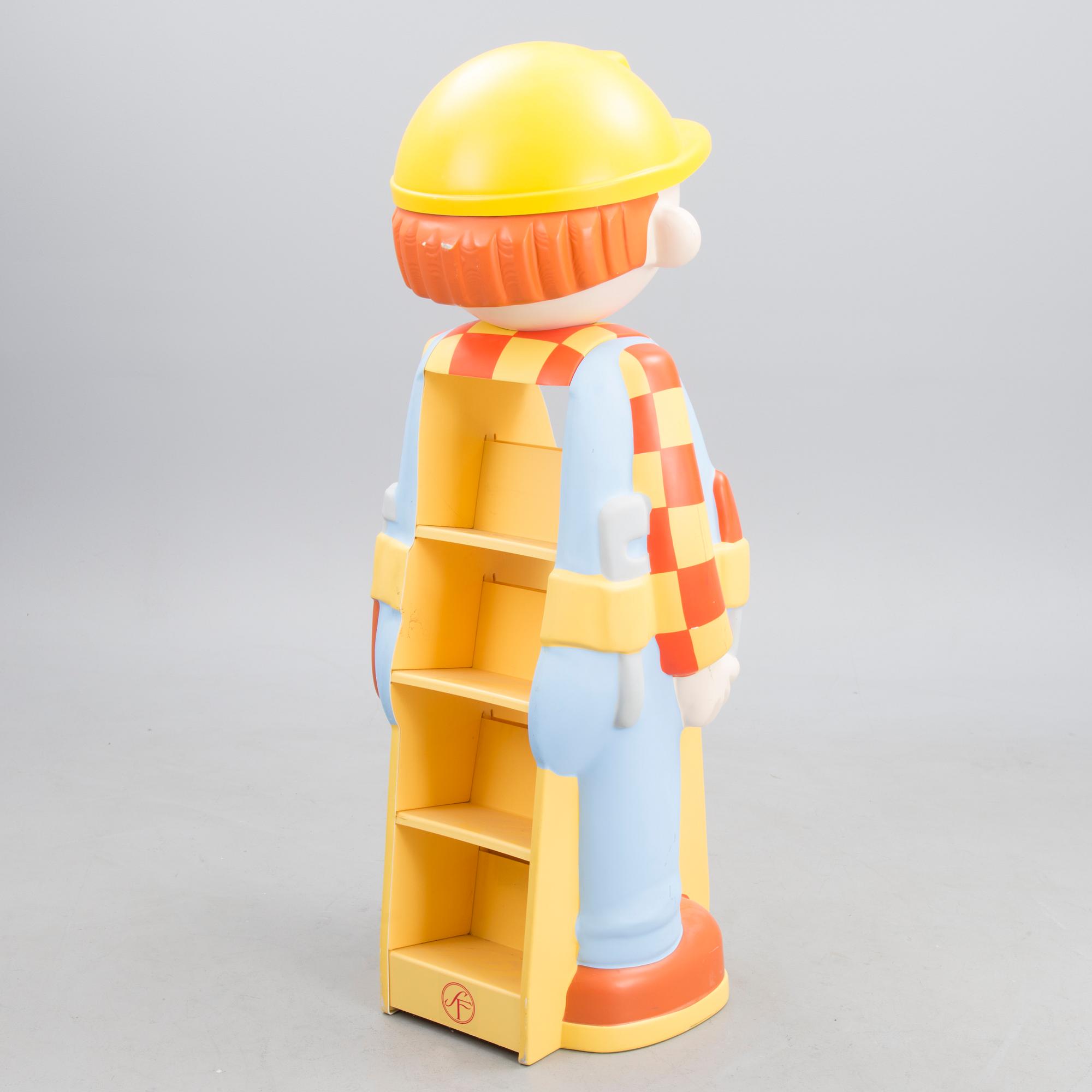 A bookshelf, "Bob the Builder", 2000s.