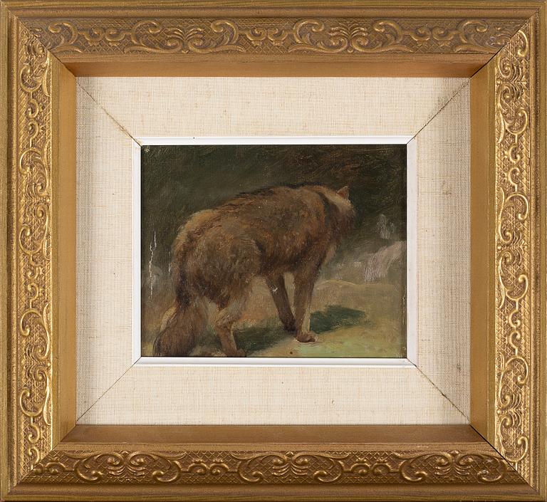 BERNDT LINDHOLM, oil on canvas, not signed.