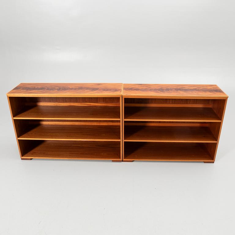 Bookcases, 2 pcs, mid-20th century.