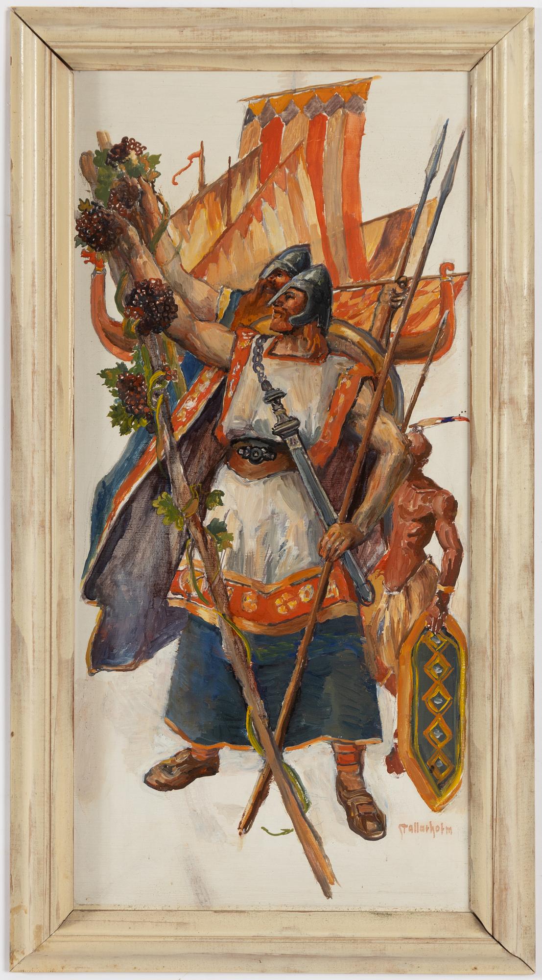 Uno Stallarholm, Vikingar.