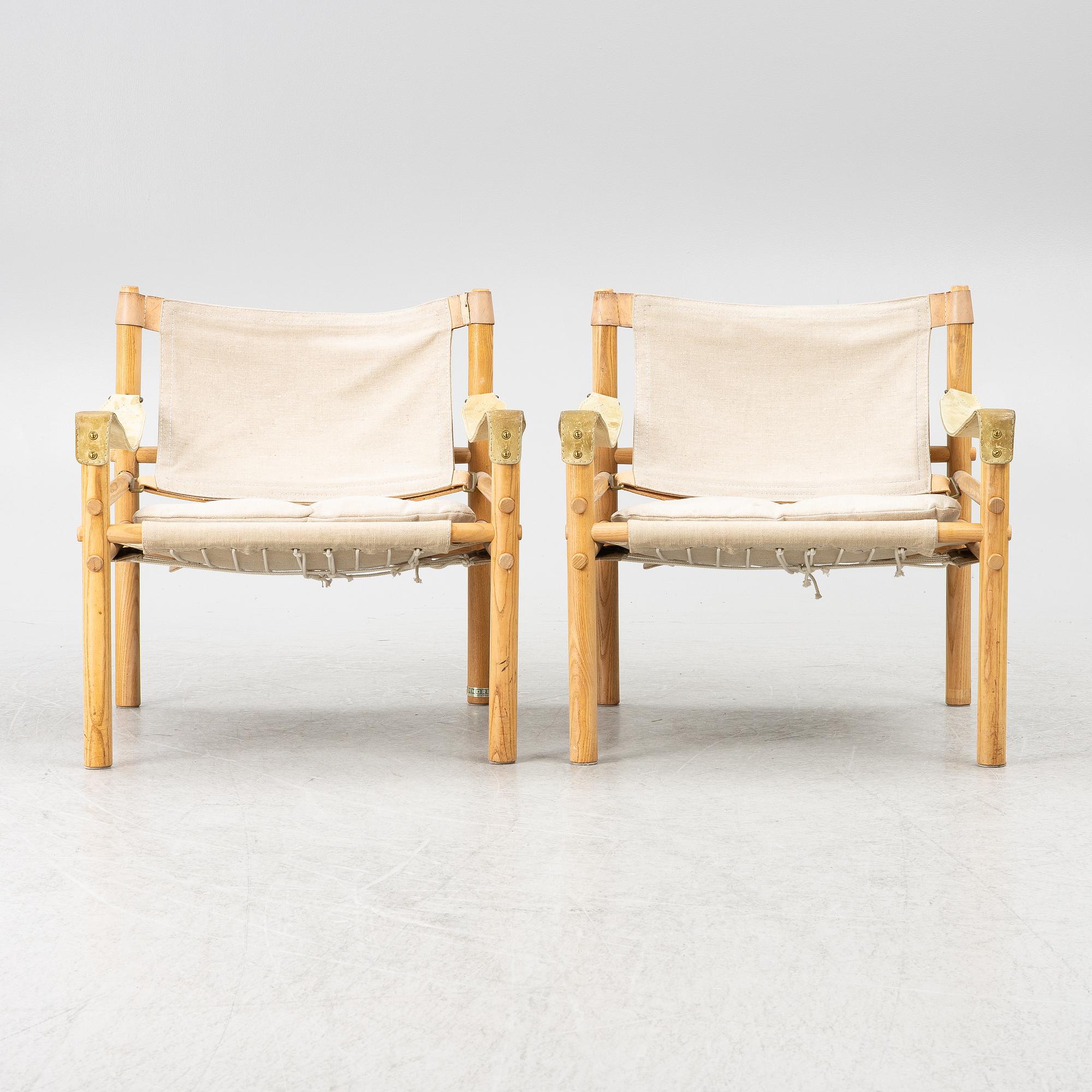 Arne Norell, fåtöljer, ett par, "Scirocco", Norell Möbler, 1900-talets andra hälft.