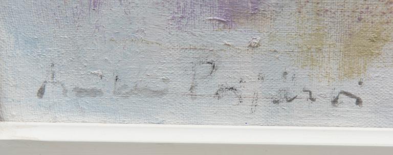 ANNIKKI POIJÄRVI, olja på duk, signerad, 1980.