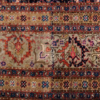 A CARPET, Antique West persian, ca 356,5  x 303,5 cm.