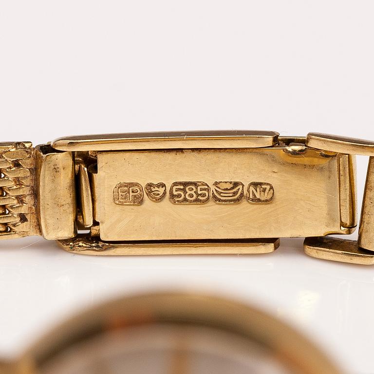 ZENITH, wrist watch, 14K and 18K gold, 21 mm.