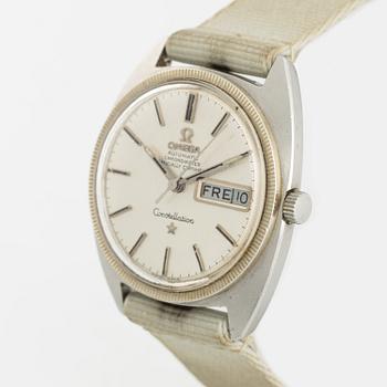 Omega, Constellation, "C", armbandsur, 35 mm.