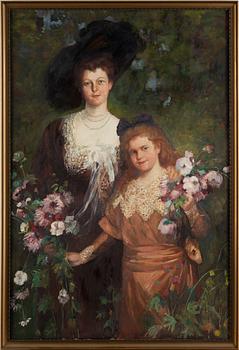 Unknown artist, around 1900, oil on canvas.