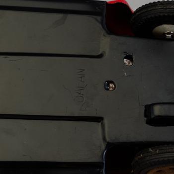 THREE TIN PLATE TOYS, mid 20th century.