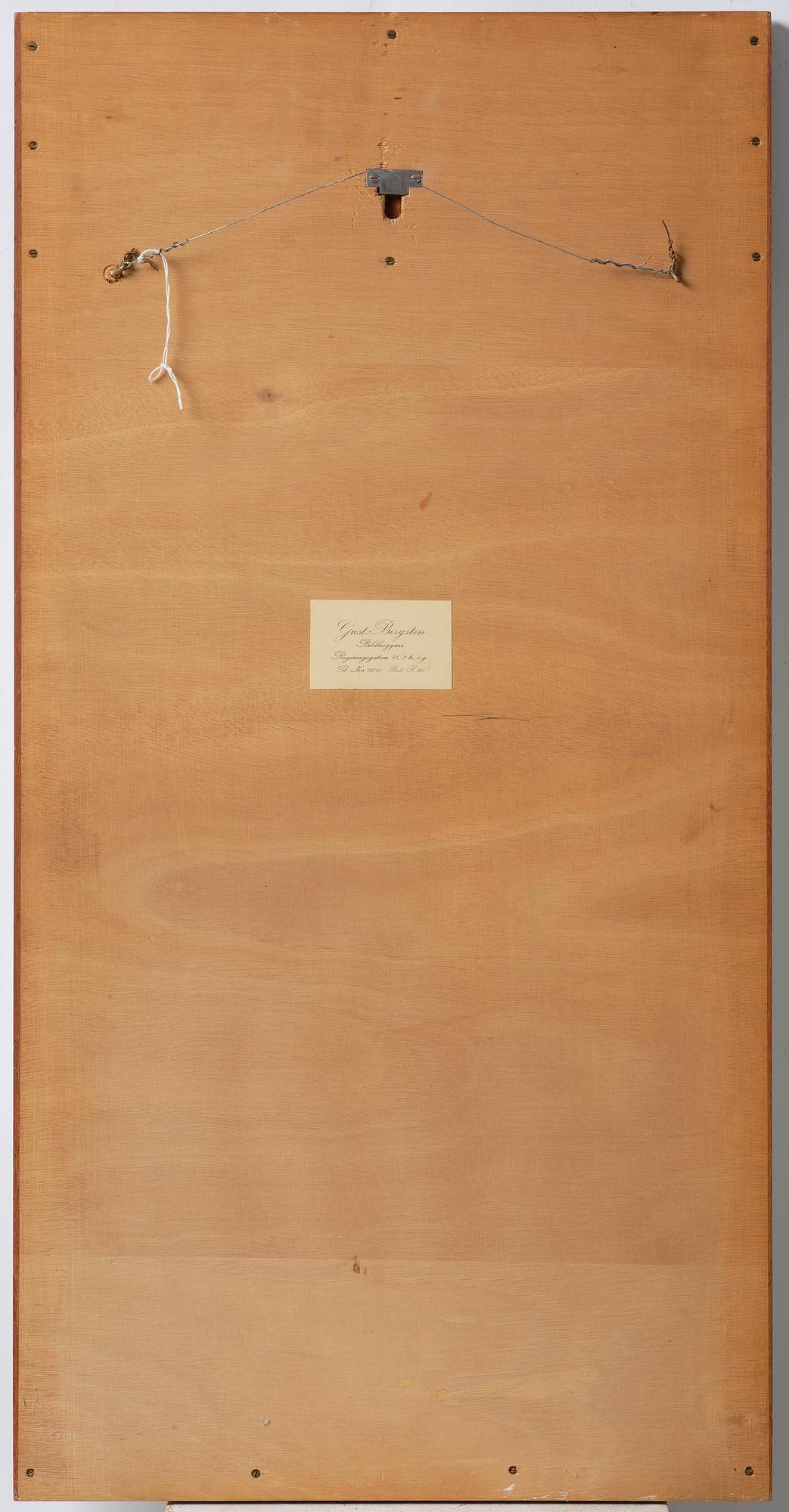 Ulla Fogelklou-Skogh, a wall mirror, cabinetmaker Gustav Bergsten, for the Stockholm Crafts Association, 1936.