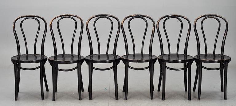 CAFÉSTOLAR, 6 st, 1900-talets första hälft.