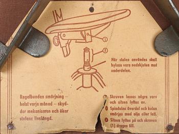 SKRIVBORDSSTOL, Åtvidabergs Snickerifabrik, 1940-tal.