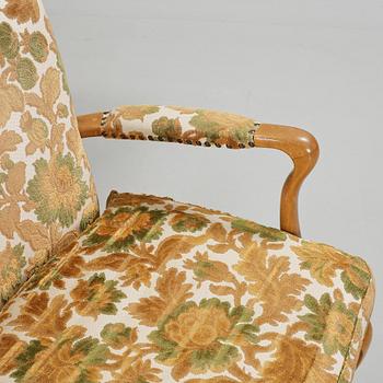 SOFFA OCH TVÅ FÅTÖLJER, Knolls internationella möbler, 1940-50-tal.