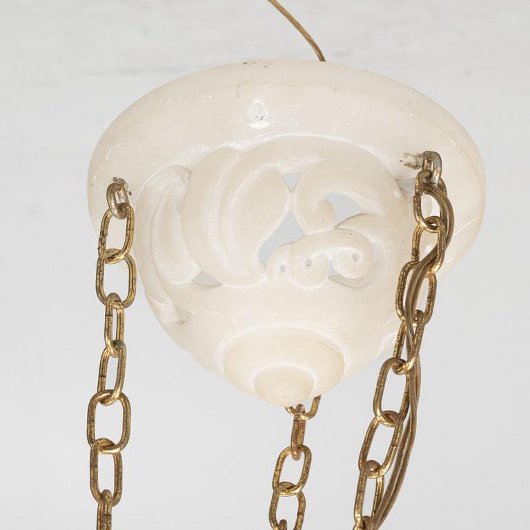 Carl Milles, efter, taklampa/ampel, sent 1900-tal.